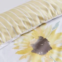 Catherine Lansfield Painted Sunflowers Duvet Cover And Pillowcase Set 8 Catherine Lansfield Painted Sunflowers Duvet Cover And Pillowcase Set -Furn. Shop 30771748 alt02