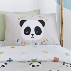 Born To Be A Pandas Friend Duvet Cover And Pillowcase Set 8 Born To Be A Pandas Friend Duvet Cover And Pillowcase Set -Furn. Shop 30771845 alt02