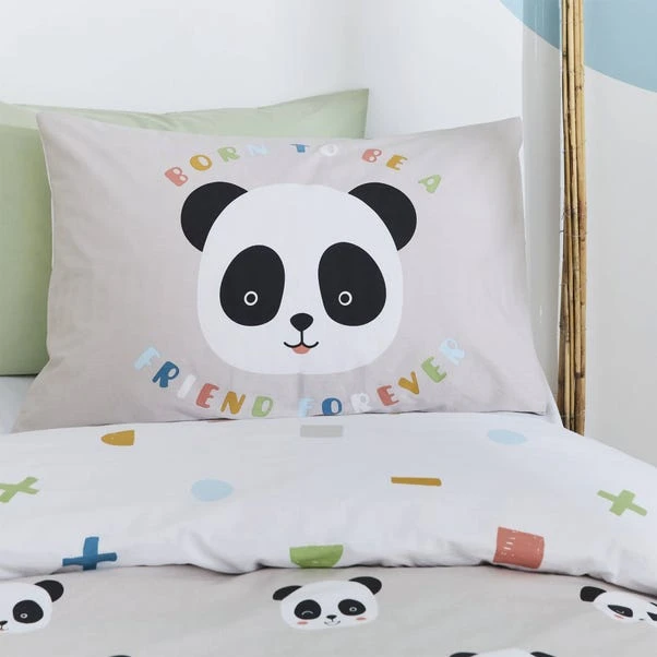 Born To Be A Pandas Friend Duvet Cover And Pillowcase Set 3 Born To Be A Pandas Friend Duvet Cover And Pillowcase Set - Image 3