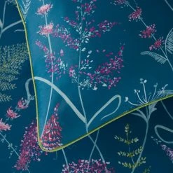 Dorma Winter Garden Teal 100% Cotton Reversible Duvet Cover And Pillowcase Set -Furn. Shop 30772255 alt04