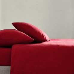 Dunelm Simply 100% Brushed Cotton Duvet Cover And Pillowcase Set -Furn. Shop 30780554 alt02