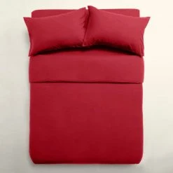 Dunelm Simply 100% Brushed Cotton Duvet Cover And Pillowcase Set -Furn. Shop 30780554 alt03