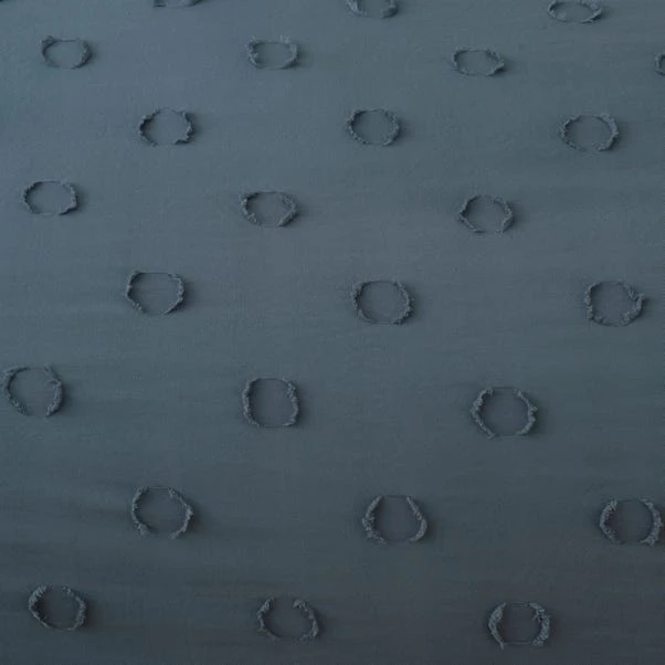 Dunelm Thyra Tufted Blue Spot Duvet Cover And Pillowcase Set 3 Dunelm Thyra Tufted Blue Spot Duvet Cover And Pillowcase Set - Image 3