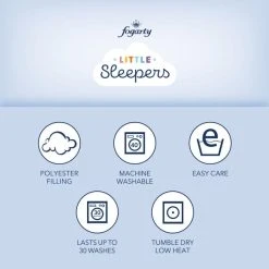 Fogarty Little Sleepers Perfectly Washable 4 Tog Cot Bed Duvet And Pillow Set -Furn. Shop 30797940 alt03