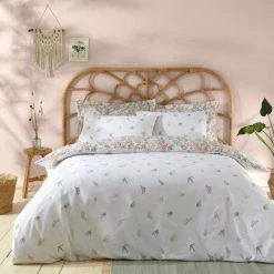 Dunelm Folk Botanical Green Duvet Cover And Pillowcase Set 7 Dunelm Folk Botanical Green Duvet Cover And Pillowcase Set -Furn. Shop 30801109 alt01