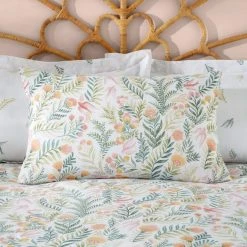 Dunelm Folk Botanical Green Duvet Cover And Pillowcase Set 8 Dunelm Folk Botanical Green Duvet Cover And Pillowcase Set -Furn. Shop 30801109 alt02