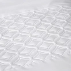 Dunelm Skyler White Duvet Cover And Pillowcase Set -Furn. Shop 30801132 alt03