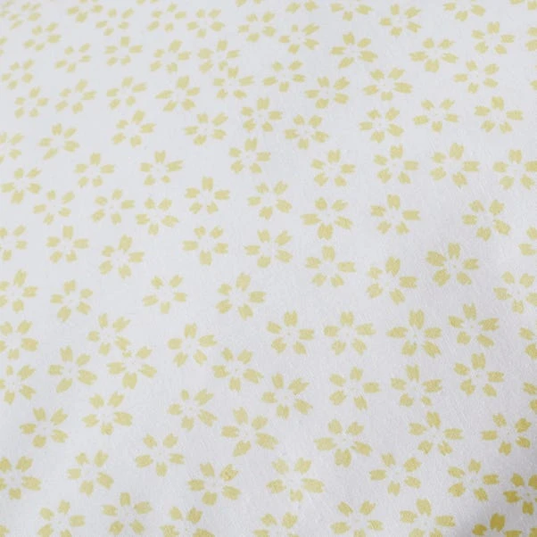 Dunelm Florrie Yellow Duvet Cover And Pillowcase Set 6 Dunelm Florrie Yellow Duvet Cover And Pillowcase Set - Image 6
