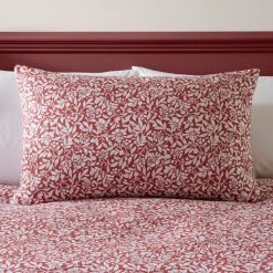 Dunelm Chartwell Red Duvet Cover And Pillowcase Set -Furn. Shop 30801162 alt02