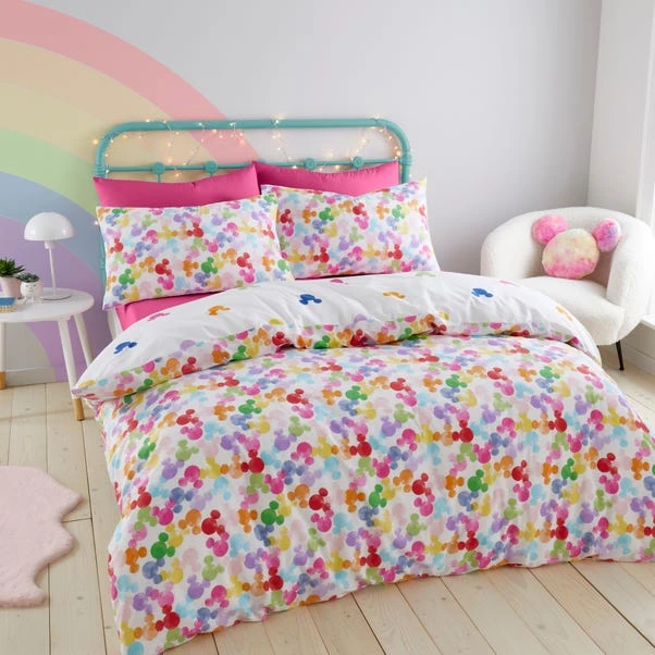 Disney Mickey Rainbow Duvet Cover And Pillowcase Set 2 Disney Mickey Rainbow Duvet Cover And Pillowcase Set - Image 2