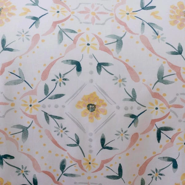 Dunelm Sofia Floral Anti-Allergy 100% Cotton Duvet Cover And Pillowcase Set 3 Dunelm Sofia Floral Anti-Allergy 100% Cotton Duvet Cover And Pillowcase Set - Image 3