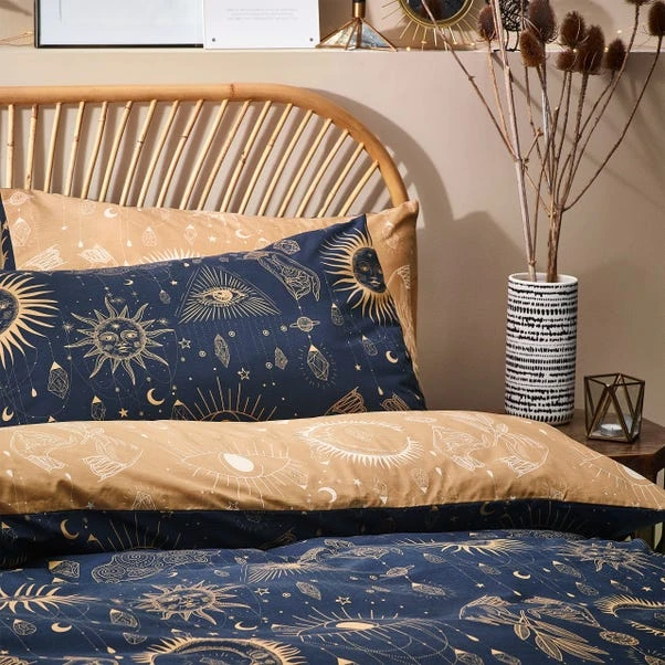 Furn. Constellation Gold Duvet Cover & Pillowcase Set 3 Furn. Constellation Gold Duvet Cover & Pillowcase Set - Image 3