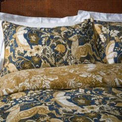 Paoletti Harewood Blue 100% Cotton Duvet Cover & Pillowcase Set 5 Paoletti Harewood Blue 100% Cotton Duvet Cover & Pillowcase Set -Furn. Shop 30824075 alt02