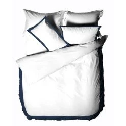 Paoletti Harvard Navy 100% Cotton Duvet Cover & Pillowcase Set 7 Paoletti Harvard Navy 100% Cotton Duvet Cover & Pillowcase Set -Furn. Shop 30824670 alt03