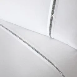 Catherine Lansfield Sparkle Bands Duvet Cover & Pillowcase Set -Furn. Shop 30828923 alt03