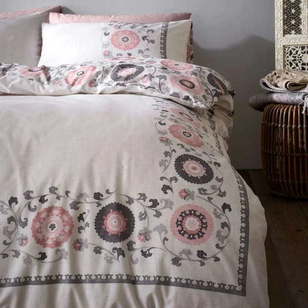 Pineapple Elephant Hana 100% Cotton Duvet Cover & Pillowcase Set 4 Pineapple Elephant Hana 100% Cotton Duvet Cover & Pillowcase Set - Image 4