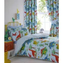 Dinosaur World Single Duvet Cover Set Bedding Quilt