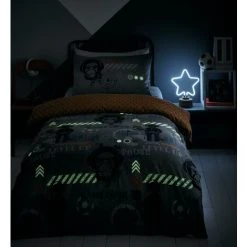 Gamer Double Duvet Cover Fully Reversible Glow In The Dark Quilt Cover Set Teenagers Kids Bedlinen Bedding Set 5 Gamer Double Duvet Cover Fully Reversible Glow In The Dark Quilt Cover Set Teenagers Kids Bedlinen Bedding Set -Furn. Shop 35073543 3