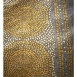 Portfolio Joel Ochre Super King Size Duvet Cover Set Bedding Quilt Bed Set -Furn. Shop 35074131 3