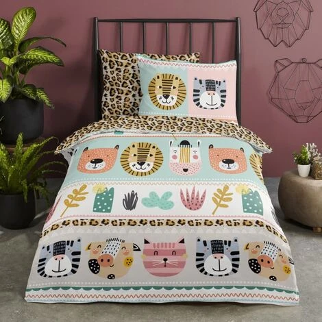 Kids Duvet Cover FRIENDS 140x200/220 Cm Multicolour Good Morning 2 Kids Duvet Cover FRIENDS 140x200/220 Cm Multicolour Good Morning - Image 2