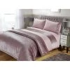 Blush Sparkle Velvet Duvet Set - Single