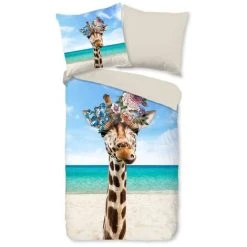 Duvet Cover COOL GIRAFFE 135x200 Cm Pure