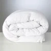 Linens Limited Polycotton Polyester Hollowfibre Duvet, 4.5 Tog, Cot Bed