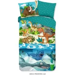 Kids Duvet Cover Prehistoric 140x200/220 Cm Good Morning