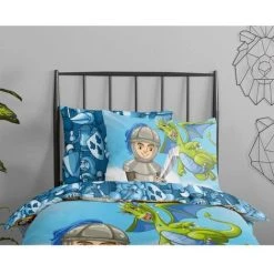 Kids Duvet Cover Knight 140x200/220 Cm Good Morning 5 Kids Duvet Cover Knight 140x200/220 Cm Good Morning -Furn. Shop 64732957 3