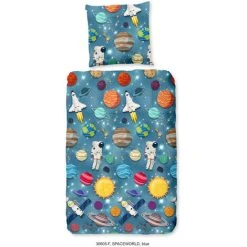 Kids Duvet Cover Spaceworld 135x200 Cm Good Morning
