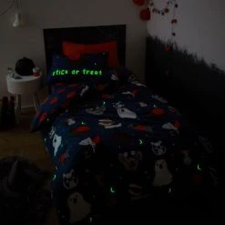 Catherine Lansfield Halloween Dogs Duvet Cover Set Blue Toddler 9 Catherine Lansfield Halloween Dogs Duvet Cover Set Blue Toddler -Furn. Shop 68580397 5