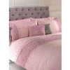 Rapport Limoges Rose Ruffle Duvet Cover Set (Single) (Blush Pink)