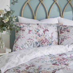 Catherine Lansfield Dried Flowers Grey Floral Duvet Cover Set Single Bedding Set 7 Catherine Lansfield Dried Flowers Grey Floral Duvet Cover Set Single Bedding Set -Furn. Shop 76371406 3
