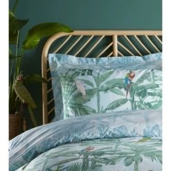 Charlotte Thomas Elysium Fully Reversible Single Duvet Cover Set Green -Furn. Shop 86609020 3
