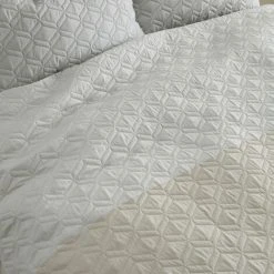 Catherine Lansfield Ombre Geo Pinsonic Easy Care Duvet Cover Set, Natural, Double 7 Catherine Lansfield Ombre Geo Pinsonic Easy Care Duvet Cover Set, Natural, Double -Furn. Shop 88715894 3