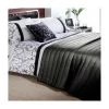Catherine Lansfield Sienna Duvet Cover Set, Black, Single