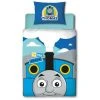 Thomas And Friends Childrens/Kids Peekaboo Duvet Cover Set (Junior) (Blue)