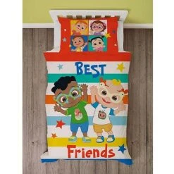 Cocomelon Best Friends Duvet Cover Set (Junior) (Multicoloured) 6 Cocomelon Best Friends Duvet Cover Set (Junior) (Multicoloured) -Furn. Shop 92733969 3