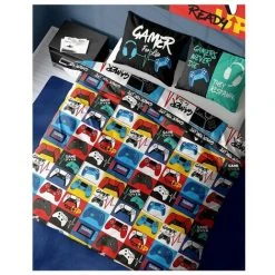Gamer For Life Duvet Cover Set (Single) (Multicoloured) -Furn. Shop 92780062 3