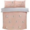 Rapport Home Bedding 180 TC Counting Sheep Duvet Cover Set Blush King