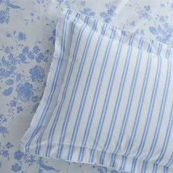 Charlotte Thomas Amelie Blue Floral Duvet Cover Kind Sized Bedding Set 8 Charlotte Thomas Amelie Blue Floral Duvet Cover Kind Sized Bedding Set -Furn. Shop 97894948 4