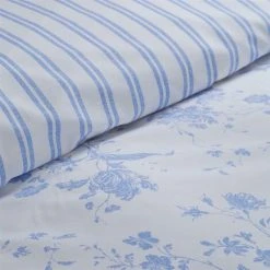Charlotte Thomas Amelie Blue Floral Duvet Cover Kind Sized Bedding Set 9 Charlotte Thomas Amelie Blue Floral Duvet Cover Kind Sized Bedding Set -Furn. Shop 97894948 5