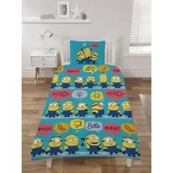 Despicable Me Minions Duvet Cover Set (Single) (Blue/Yellow) -Furn. Shop 99720094 3