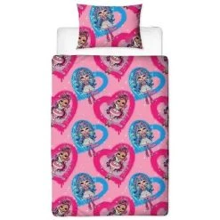 LOL Surprise Childrens/Kids OMG Queens Duvet Cover Set (Single) (Pink/Blue) 7 LOL Surprise Childrens/Kids OMG Queens Duvet Cover Set (Single) (Pink/Blue) -Furn. Shop 99720112 4