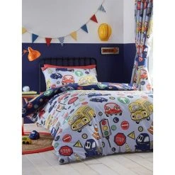 Toddler Road Trip Duvet Cover Set (Toddler) (Multicoloured)